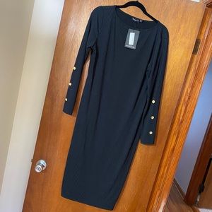 Never worn black bodycon dress